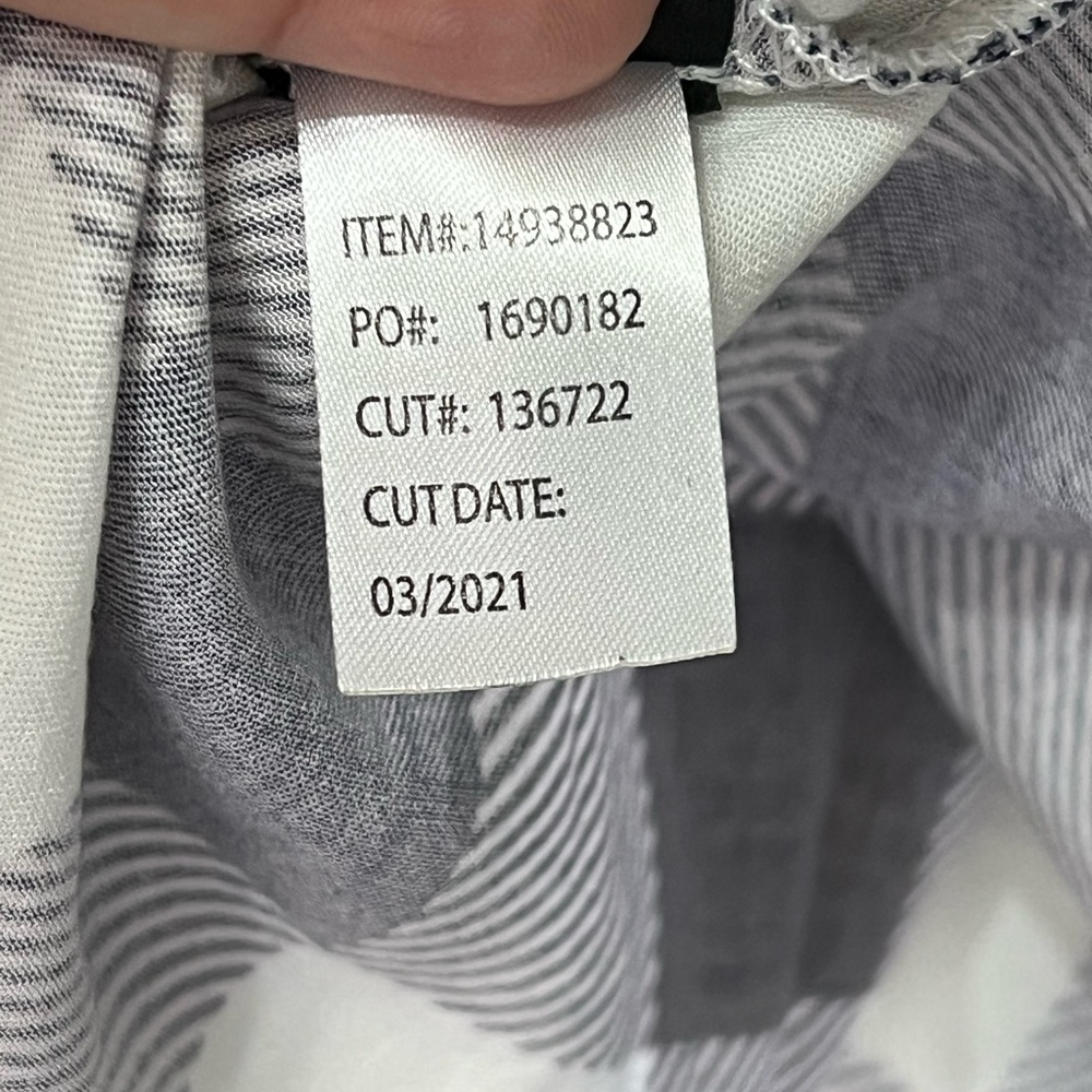 Torrid Navy Blue White Plaid Challis Zip Front Shirt Dress Women Size 0/Large - Picture 11 of 13